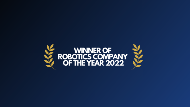 Winner of Robotics Company of the Year 2022